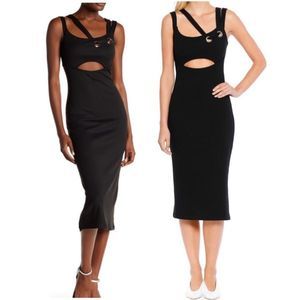 Walter Baker “Erik” Cutout Grommet Sweater…